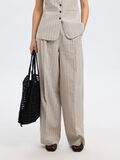 Selected MÉLANGE DE LIN PANTALON À JAMBE AMPLE, Oatmeal, highres - 16097895_Oatmeal_1194025_003.jpg