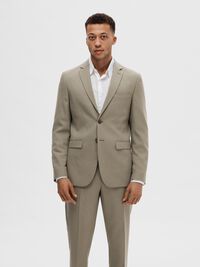 GEWEVEN WOLMIX BLAZER, Vetiver, highres