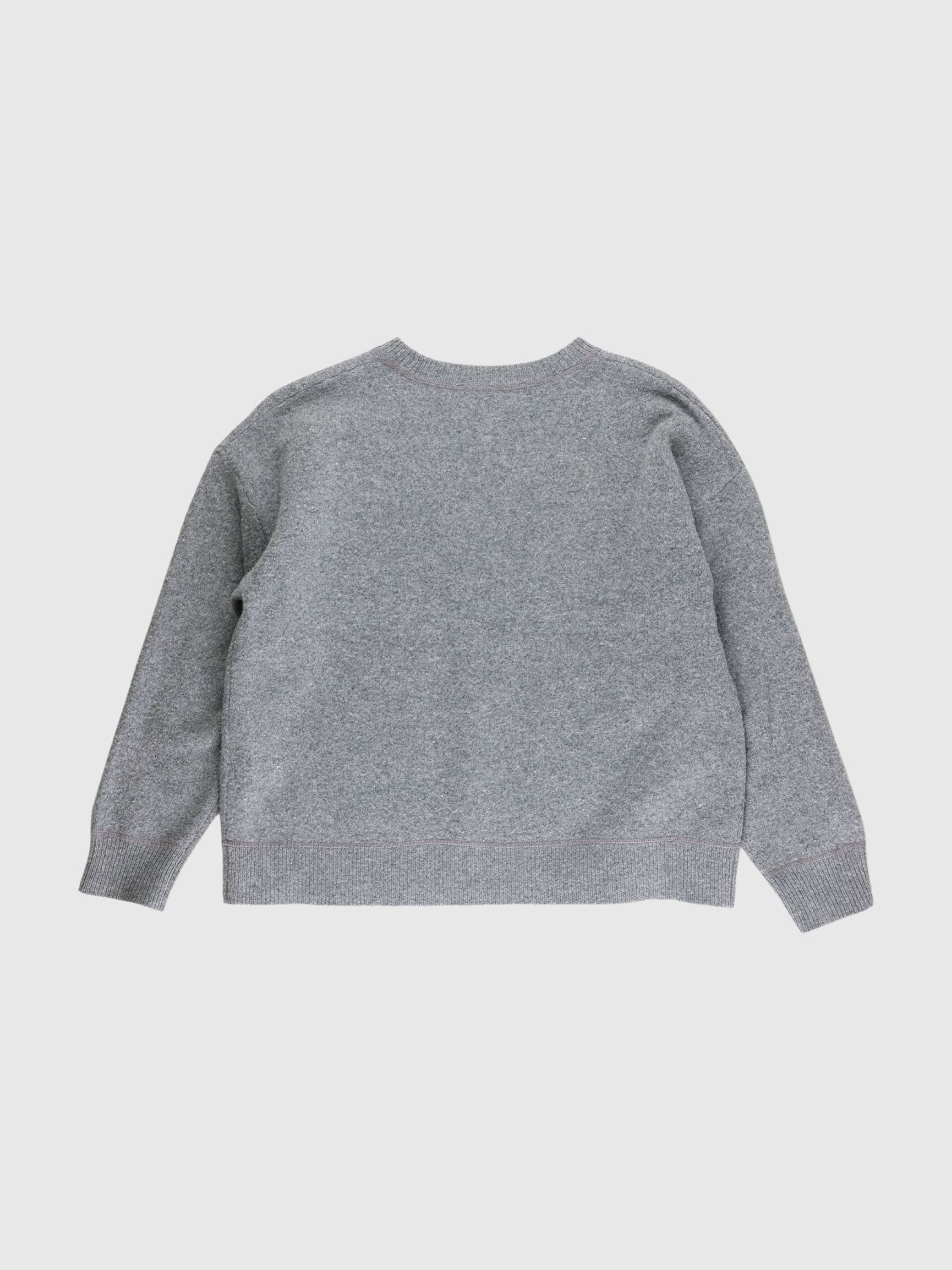 100% MERINOWOL TRUI, Medium Grey Melange, highres