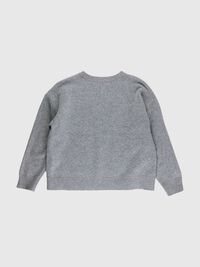100% MERINOWOL TRUI, Medium Grey Melange, highres