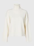 Selected VISCOSE MÉLANGÉE PULL EN MAILLE, Birch, highres - 16094353_Birch_001.jpg