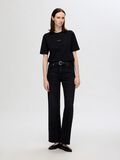 Selected SHORT SLEEVED COTTON T-SHIRT, Black, highres - 16096815_Black_1165690_005.jpg