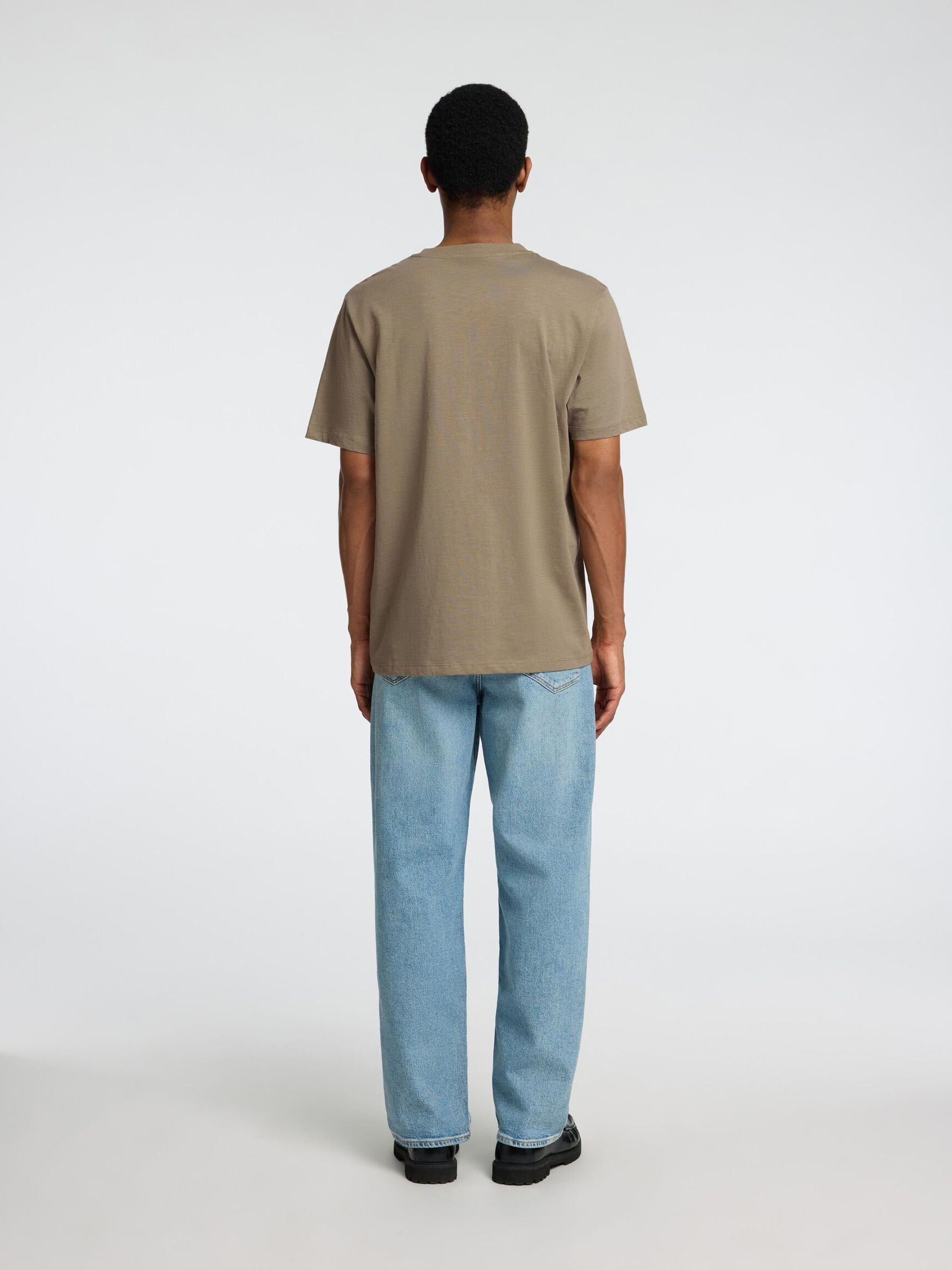 COTON CHINÉ T-SHIRT, Vetiver, highres