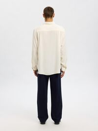RELAXED FIT  SHIRT, Egret, highres
