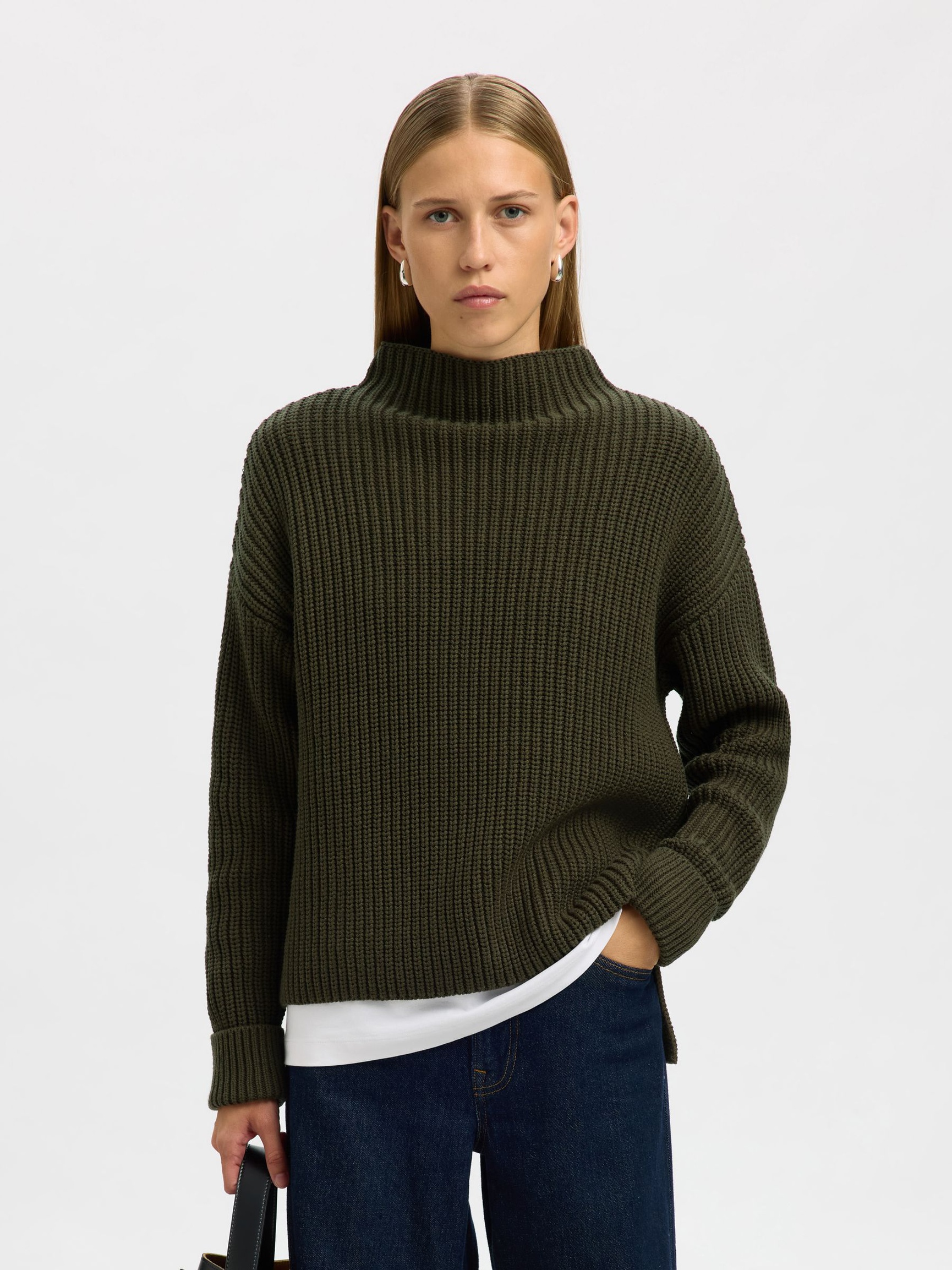 OVERSIZED PULLOVER, Deep Depths, highres