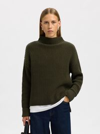 OVERSIZED JUMPER, Deep Depths, highres