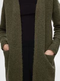 LONG KNITTED CARDIGAN, Kalamata, highres