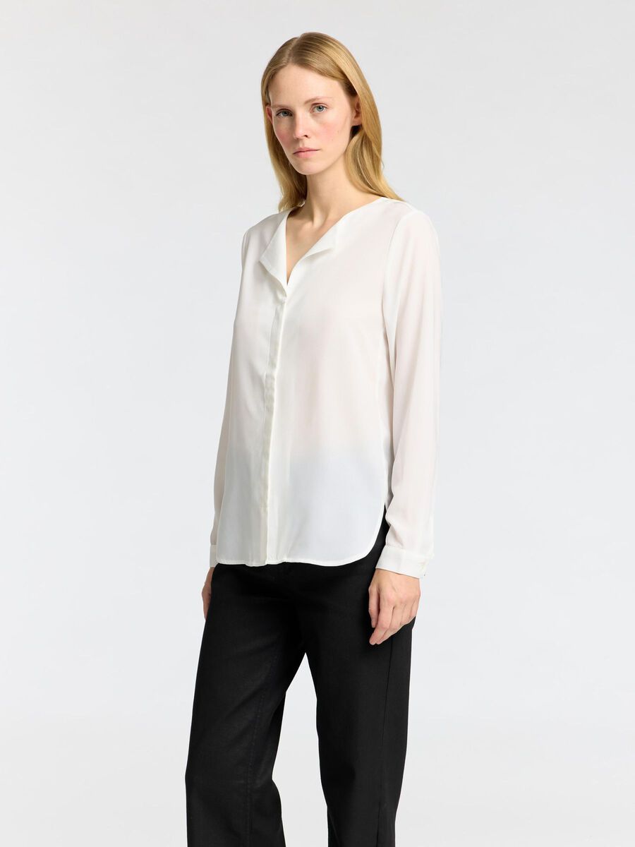 Selected LONG SLEEVED SHIRT, Snow White, highres - 16095536_SnowWhite_003.jpg