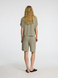 Selected VISCOSE BLEND SHORTS, Vetiver, highres - 16093932_Vetiver_004.jpg