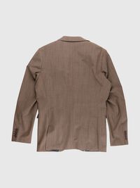 BUTTON HOLE ON LAPEL BLAZER, Brown Stone, highres