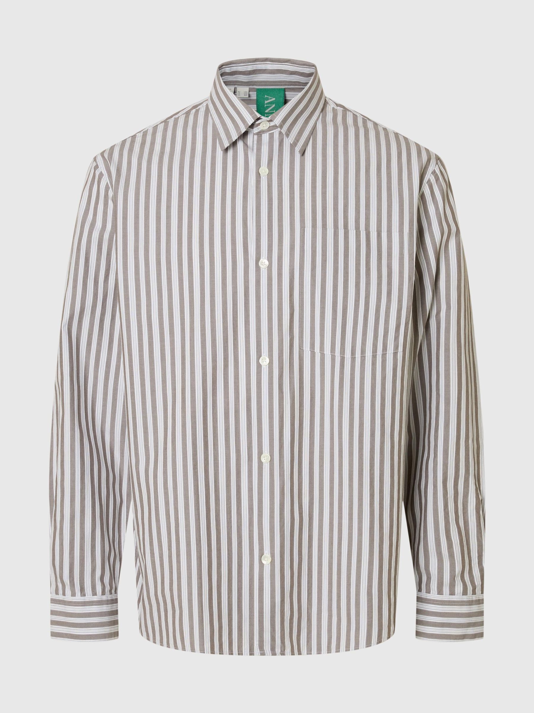 RELAXED FIT HEMD, Morel, highres