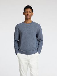 100% KATOEN PULLOVER MET RONDE HALS, Oceana, highres