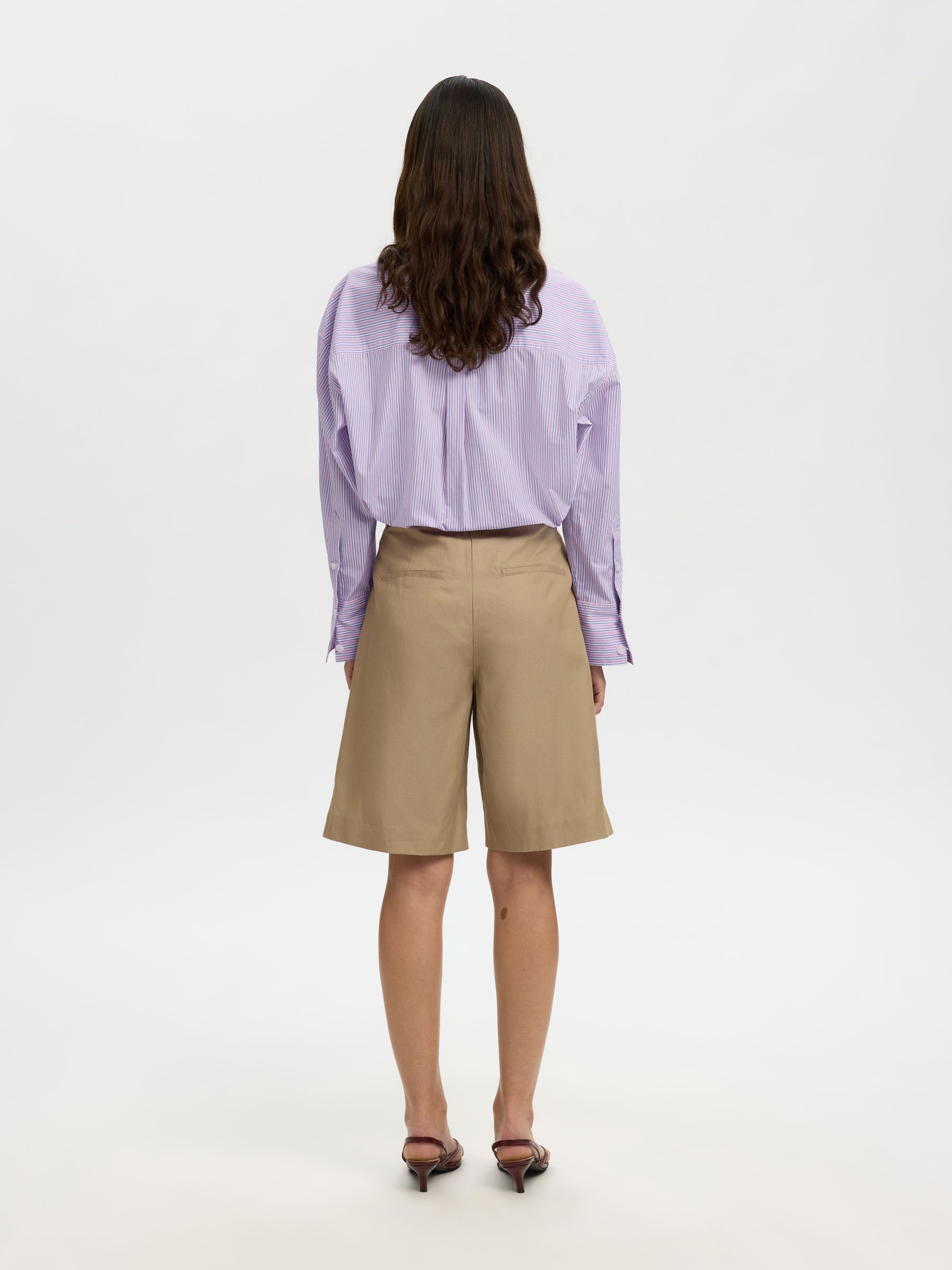 OVERSIZED SKJORTE, Fresh Pink, highres