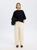 Selected COTTON BARREL FIT TROUSERS, Birch, highres - 16097727_Birch_005.jpg