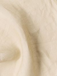 100% LINEN HANDKERCHIEF, Oatmeal, highres