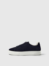 KRAFTIG MOCKA SNEAKERS, Dark Navy, highres