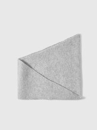 100% KASCHMIR SCHAL, Light Grey Melange, highres