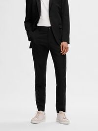 SLIM FIT HOSE, Black, highres