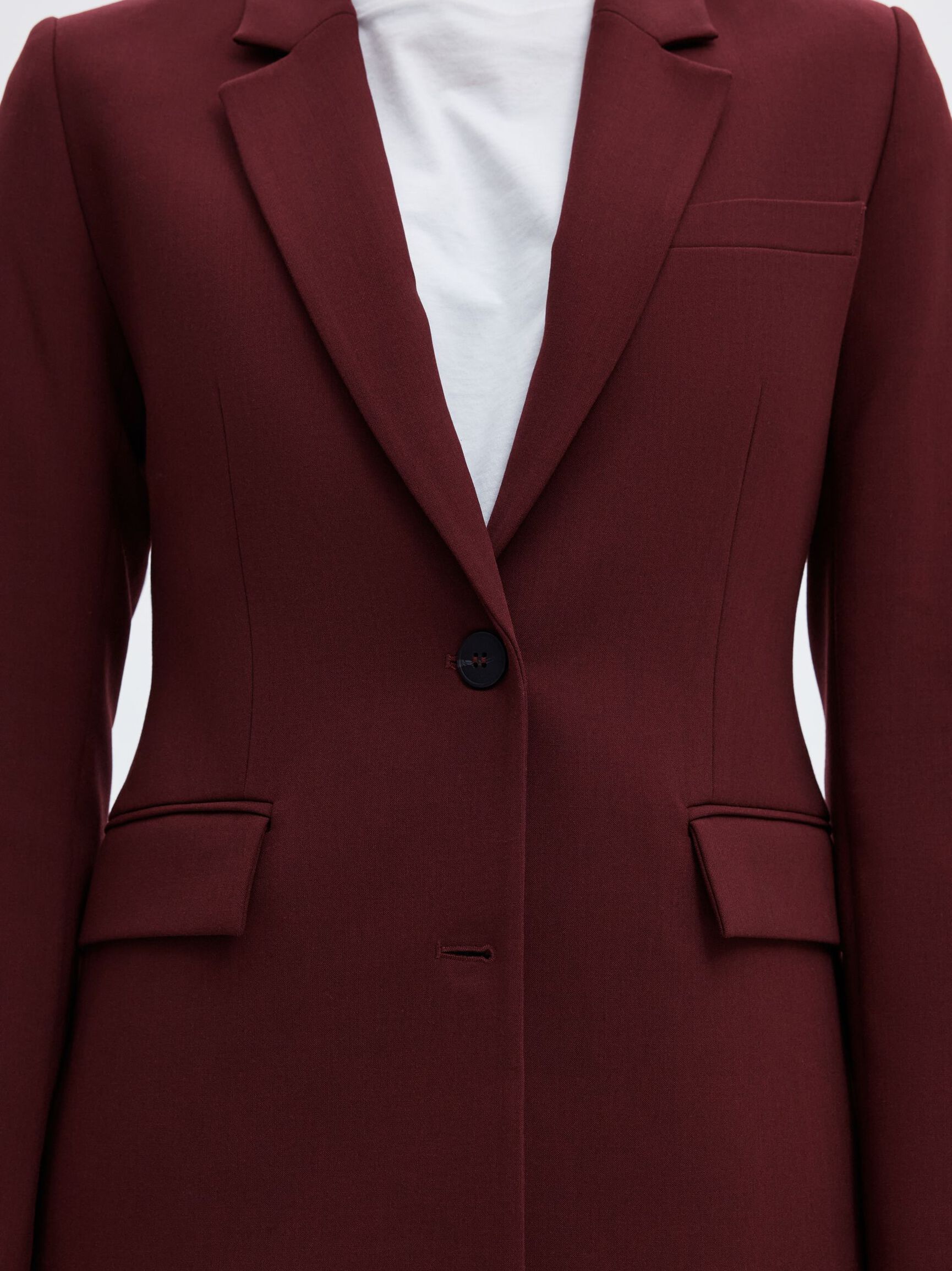 CLASSIC FIT BLAZER, Tawny Port, highres