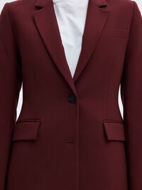 CLASSIC FIT BLAZER, Tawny Port, highres