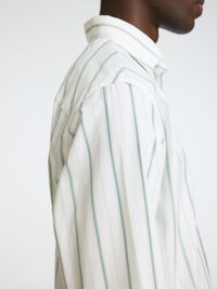 RANDIG SLIM FIT-SKJORTA, Bright White, highres