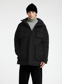 PARKA, Black, highres