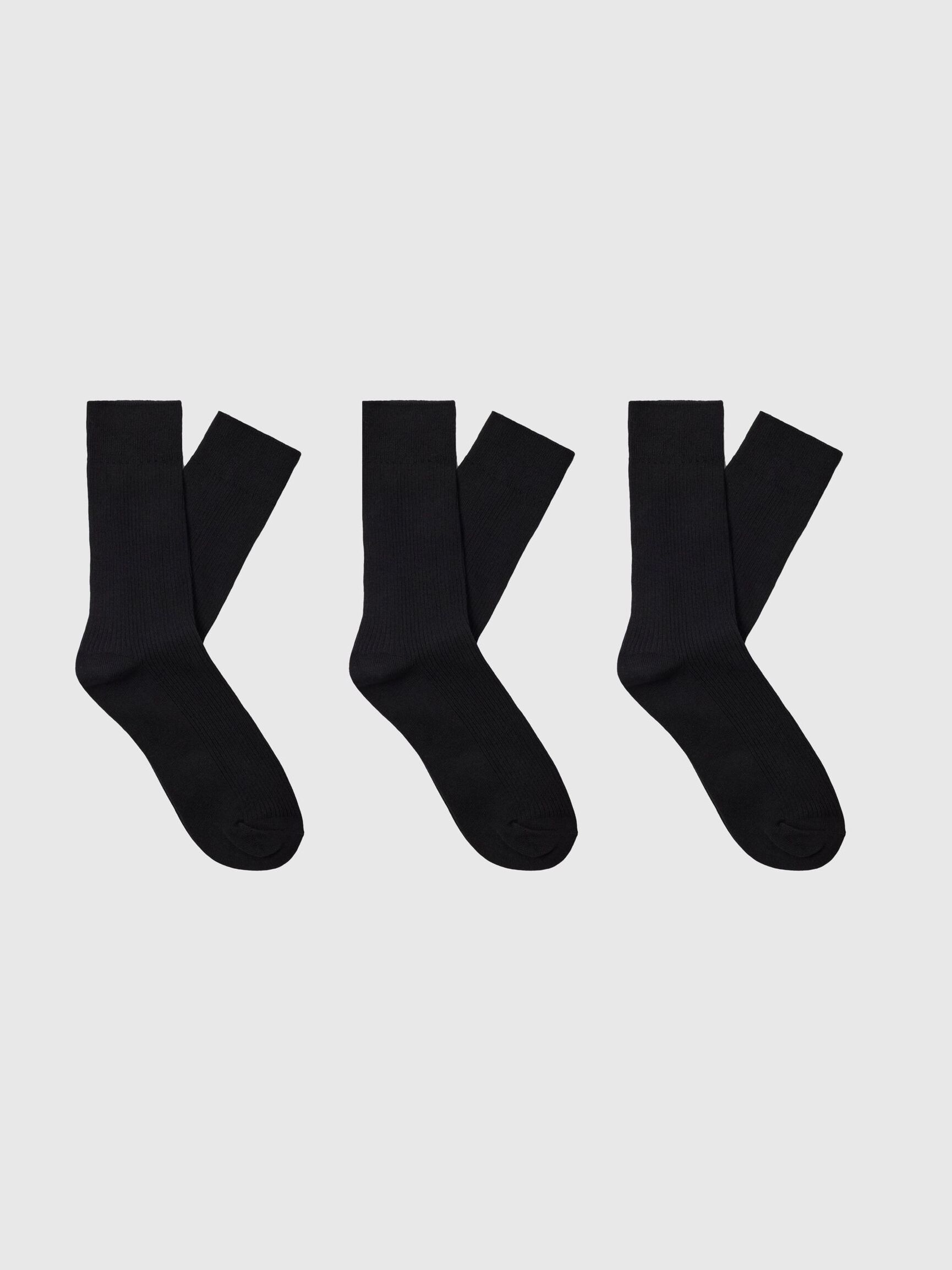 CLASSIC SOCKS, Black, highres