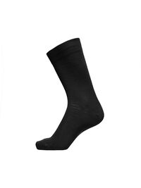 RIBBED SOCKS, Black, highres