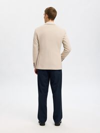 EINREIHIGER SLIM FIT BLAZER, Sand, highres