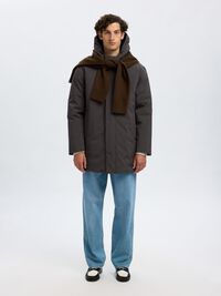 TECHNICAL PARKA COAT, Kambaba, highres