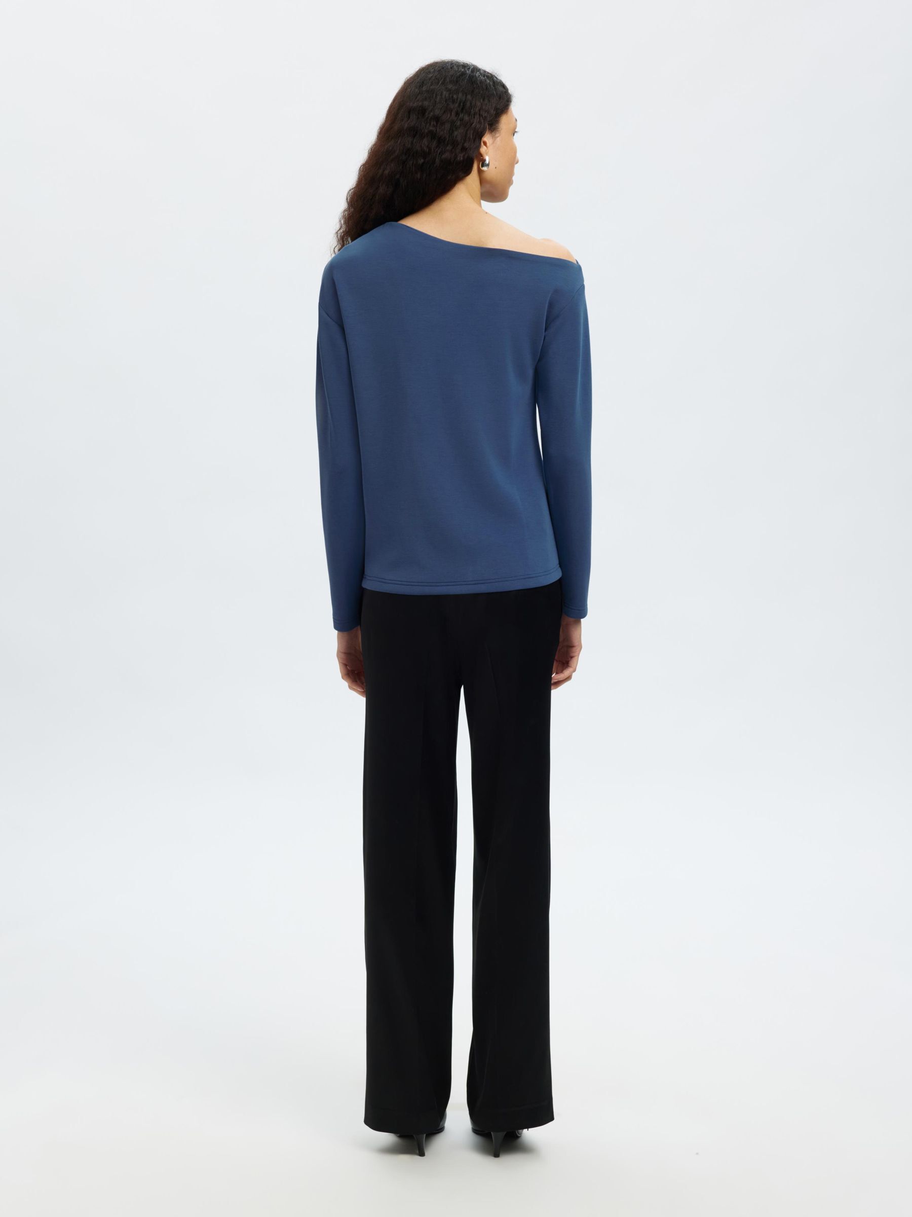 LANGE MOUWEN OFF-SHOULDER TOP, Key Largo, highres