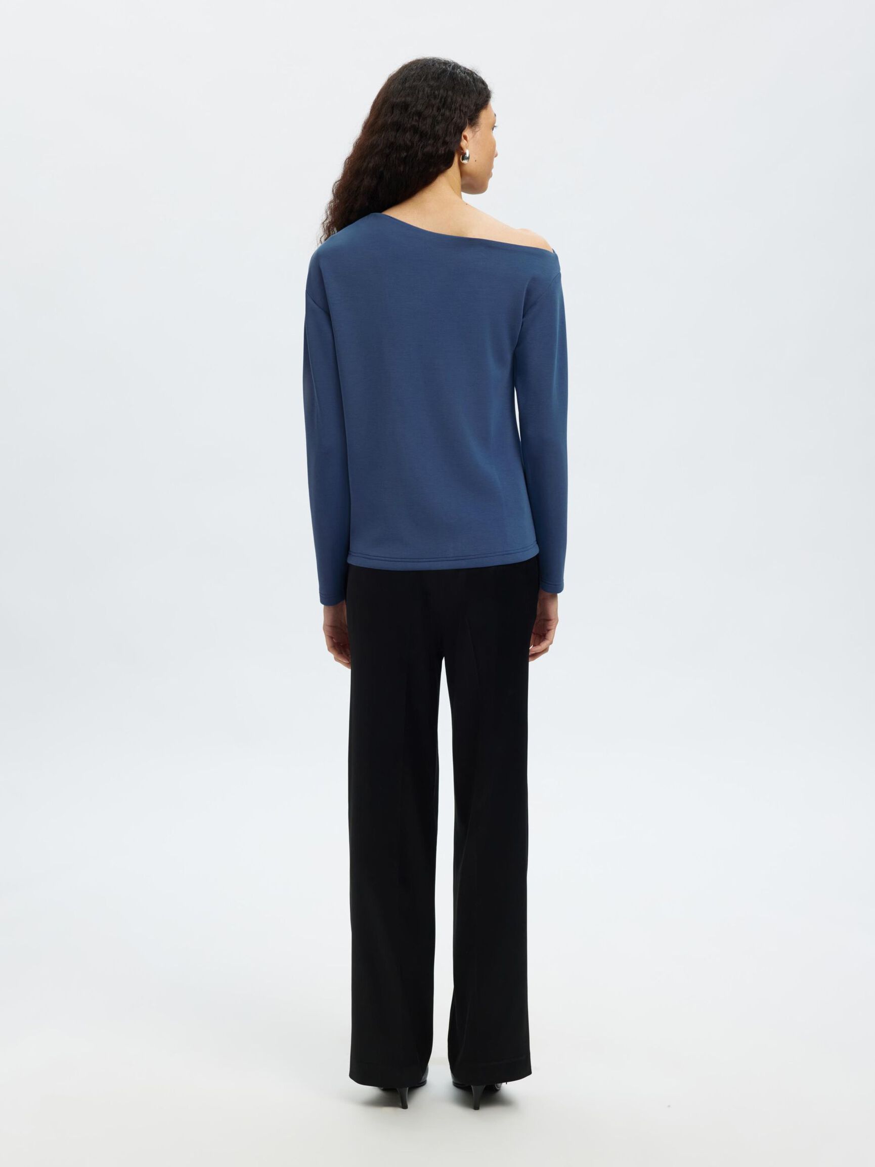 LANGE MOUWEN OFF-SHOULDER TOP, Key Largo, highres