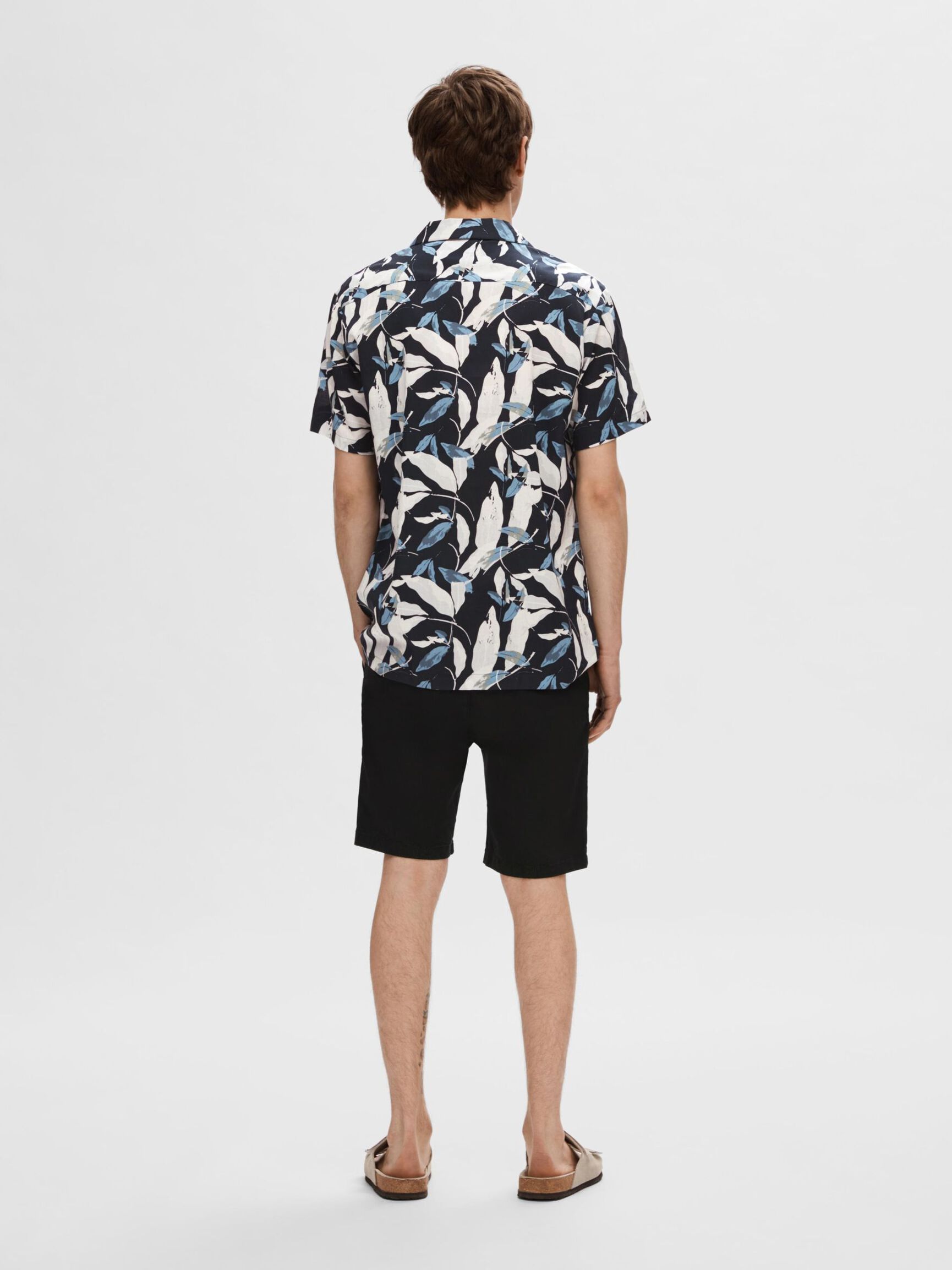 CUBAN COLLAR SHIRT, Sky Captain, highres