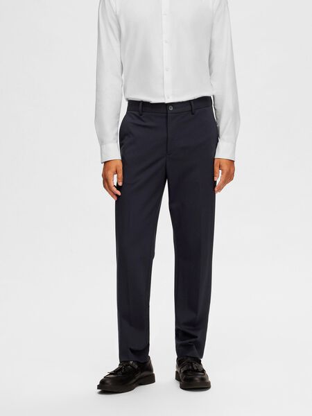 Selected VISKOSBLANDNING SLIM FIT KOSTYMBYXOR, Navy Blazer, highres - 16092485_NavyBlazer_003.jpg