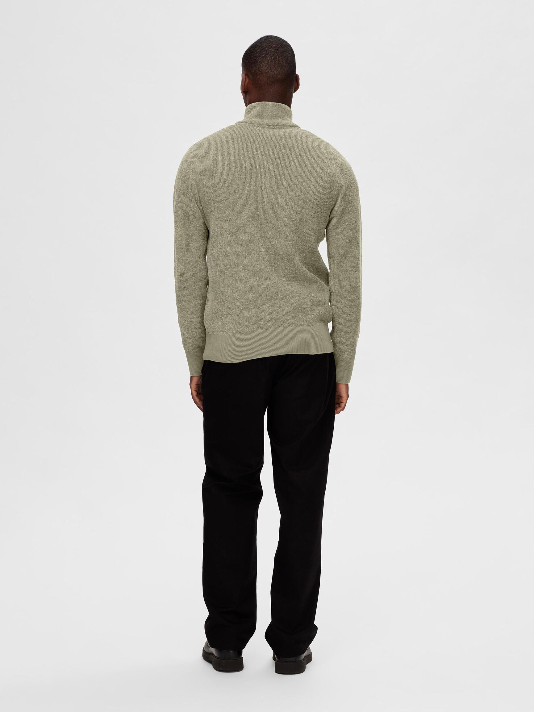 HØY GLIDELÅS PULLOVER, Vetiver, highres