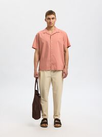 100% COTTON SHORT SLEEVED SHIRT, Rose Dawn, highres