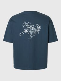 TRYCKTA T-SHIRT MED RUND HALSRINGNING, Key Largo, highres