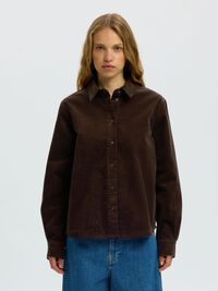 REGULAR FIT CORDUROY SHIRT, Delicioso, highres