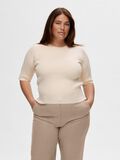 Selected VISCOSEMIX GEBREIDE TOP, Birch, highres - 16088431_Birch_007.jpg