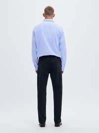 OXFORD LONG SLEEVED SHIRT, Light Blue, highres