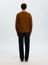 100% MERINO WOOL PULLOVER, Monks Robe, highres