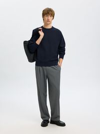 100% COTTON SWEATSHIRT, Dark Sapphire, highres
