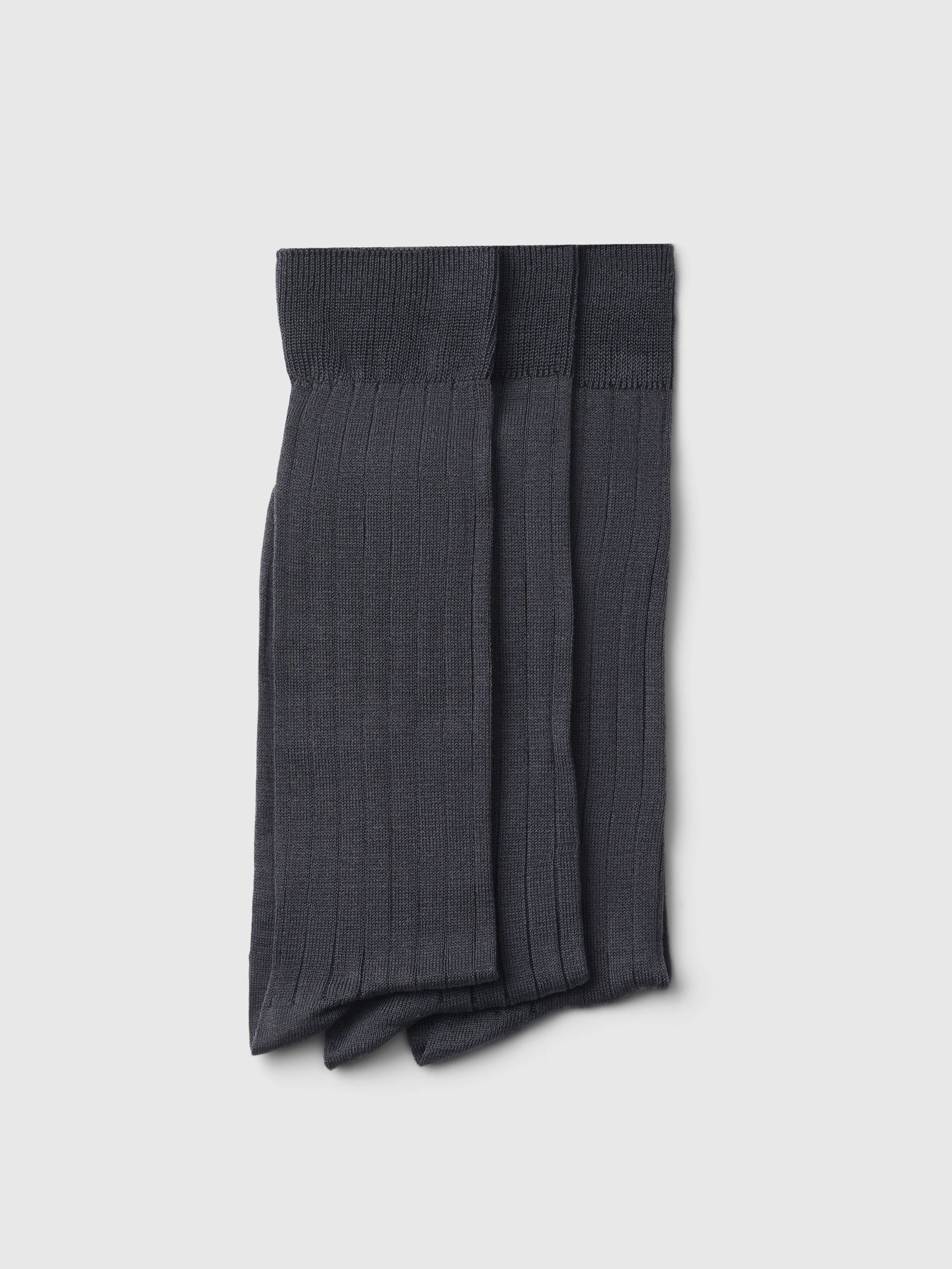 3 PACK SOCKS, Dark Grey, highres