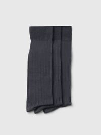 3 PACK SOCKS, Dark Grey, highres