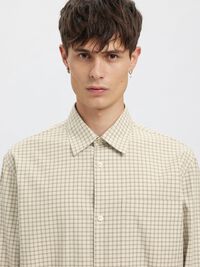 RELAXED FIT SHIRT, Silver Birch, highres