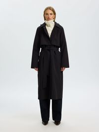 TECHNICAL TRENCHCOAT, Black, highres