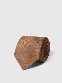 100% WOOL TIE, Cathay Spice, highres