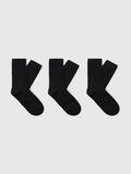 Selected 3 PACK SOCKS, Black, highres - 16098220_Black_002.jpg