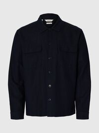 LINNENMIX OVERSHIRT, Sky Captain, highres