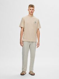 IMPRIMÉ EN COTON T-SHIRT, Fog, highres